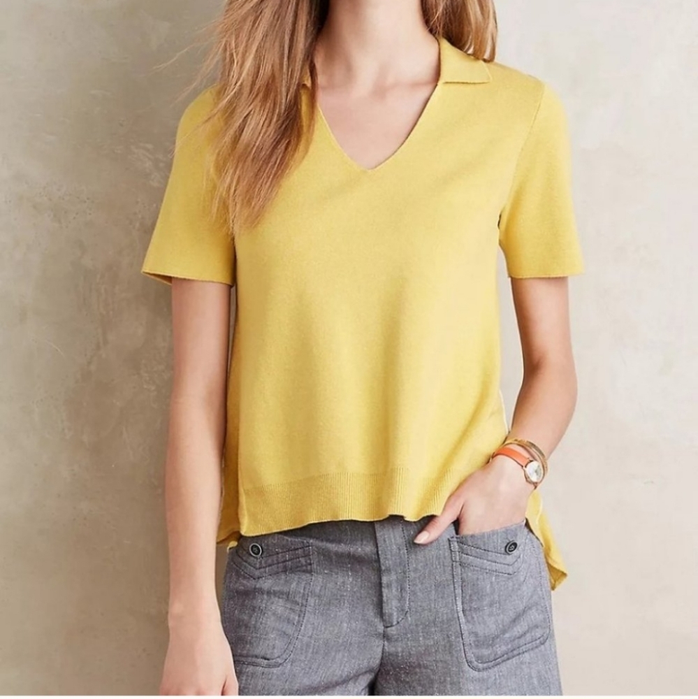 Anthropologie Knitted & Knotted top